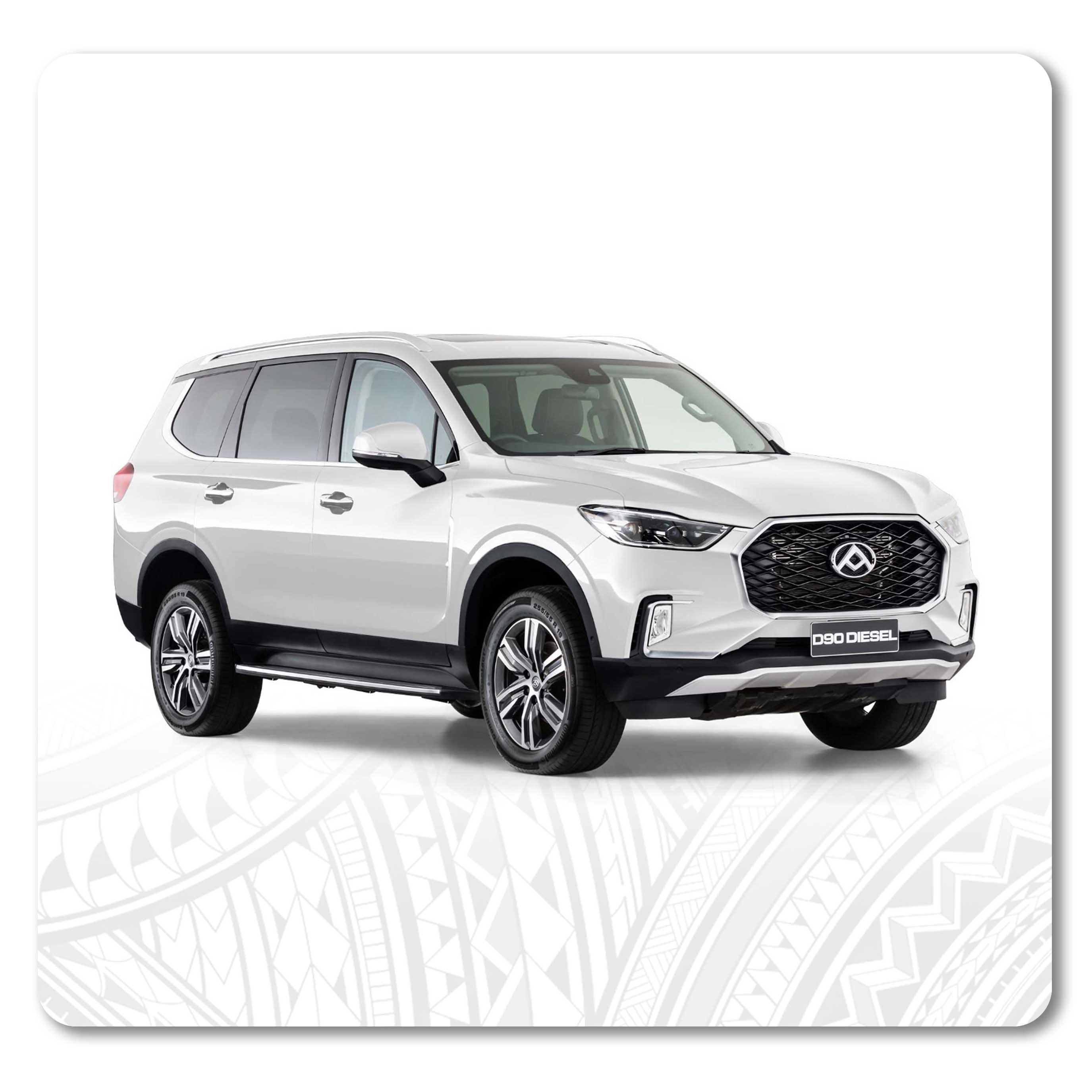 Large 4WD SUV White