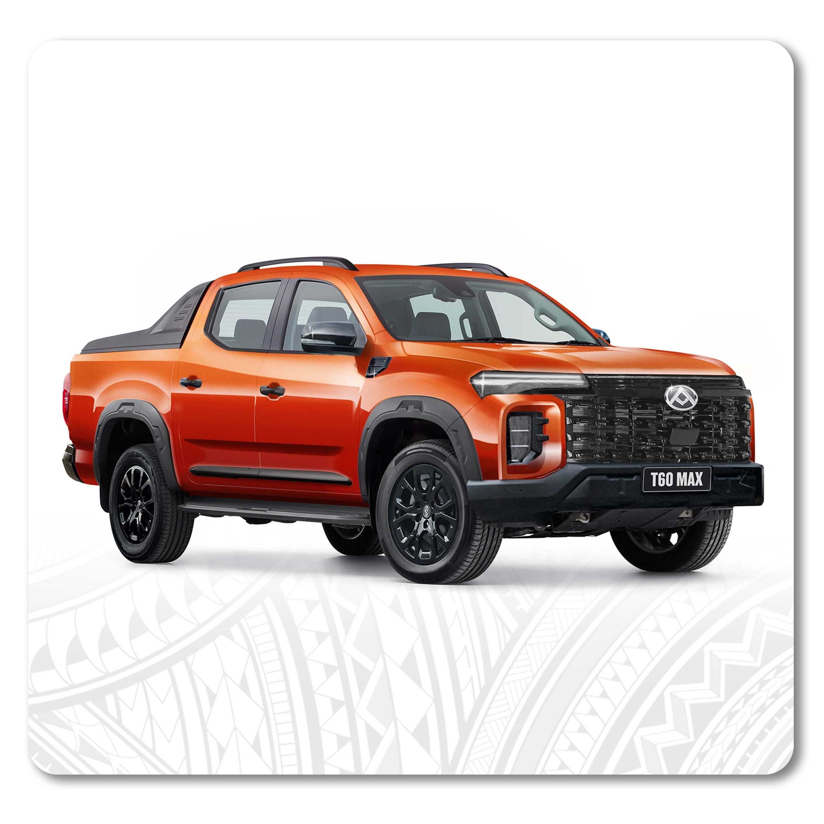 4WD Pick Up Truck Orange